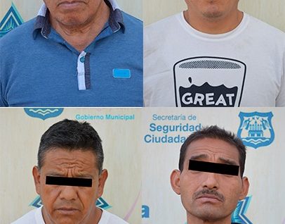 4 detenidos Puebla policias municipales