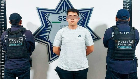 Alfonso N puebla vehiculo robado policia estatal