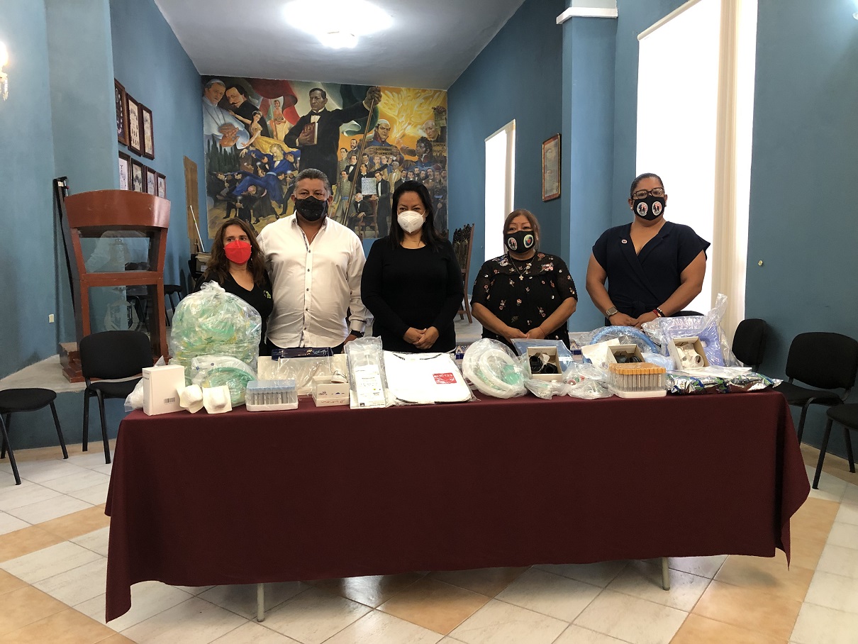 Atlixco donacion equipo medico estados unidos