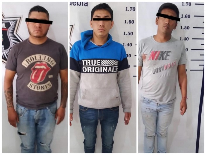 DETENIDOS TEPATLAXCO ARMA BLANCA