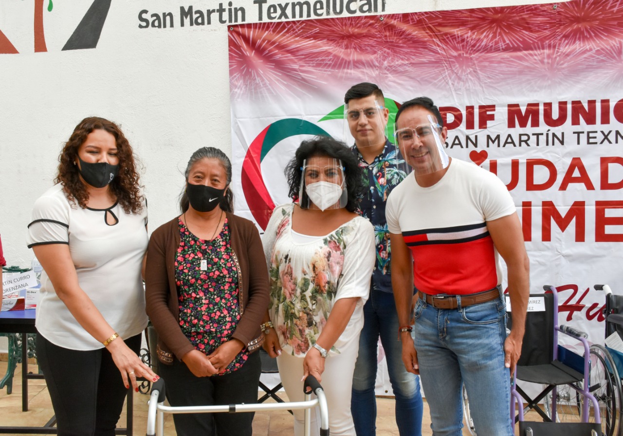 DIF DE TEXMELUCAN ENTREGA APARATOS ORTOPEDICOS A GRUPOS VULNERABLES 2