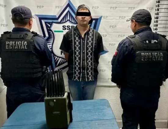 Detenido robo trailer autopista mexico puebla ssp