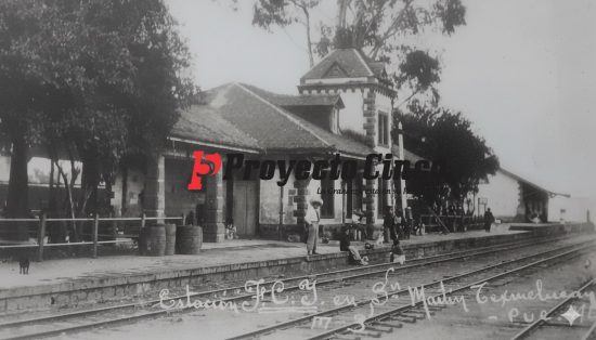 La llegada del Tren representó un importante medio de transporte para el Valle de Texmelucan