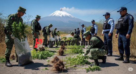 Gemini marina militares policia puebla marihuana