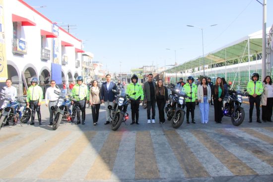 Roberto Solís fortalece la seguridad en Huejotzingo; entrega moto patrullas y equipamiento táctico 1 IMG 20260213 WA0598