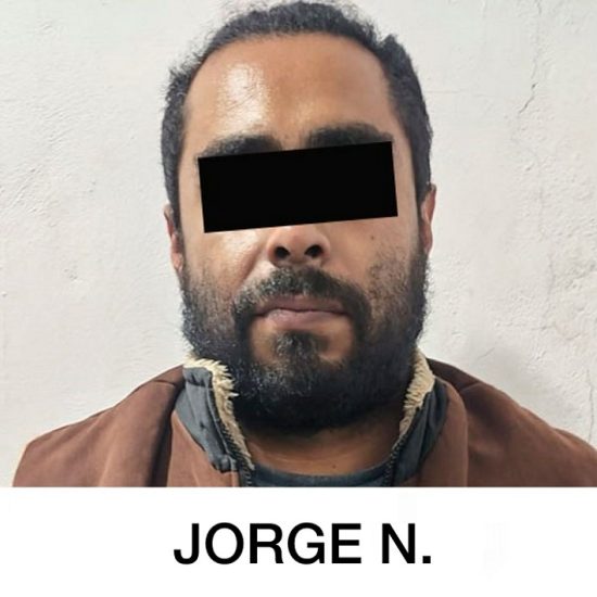 Jorge detenido puebla