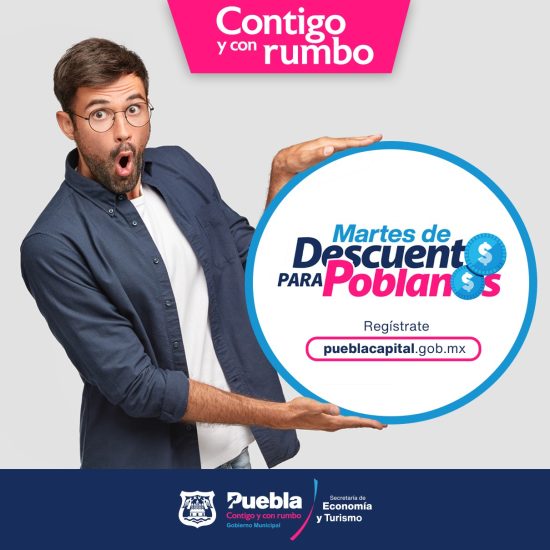 Martes de Descuentos para poblanos llega a mil 900 negocios afiliados 2 MARTES DE DESCUENTOS PARA POBLANOS LLEGA A MIL 900 NEGOCIOS AFILIADOS 5