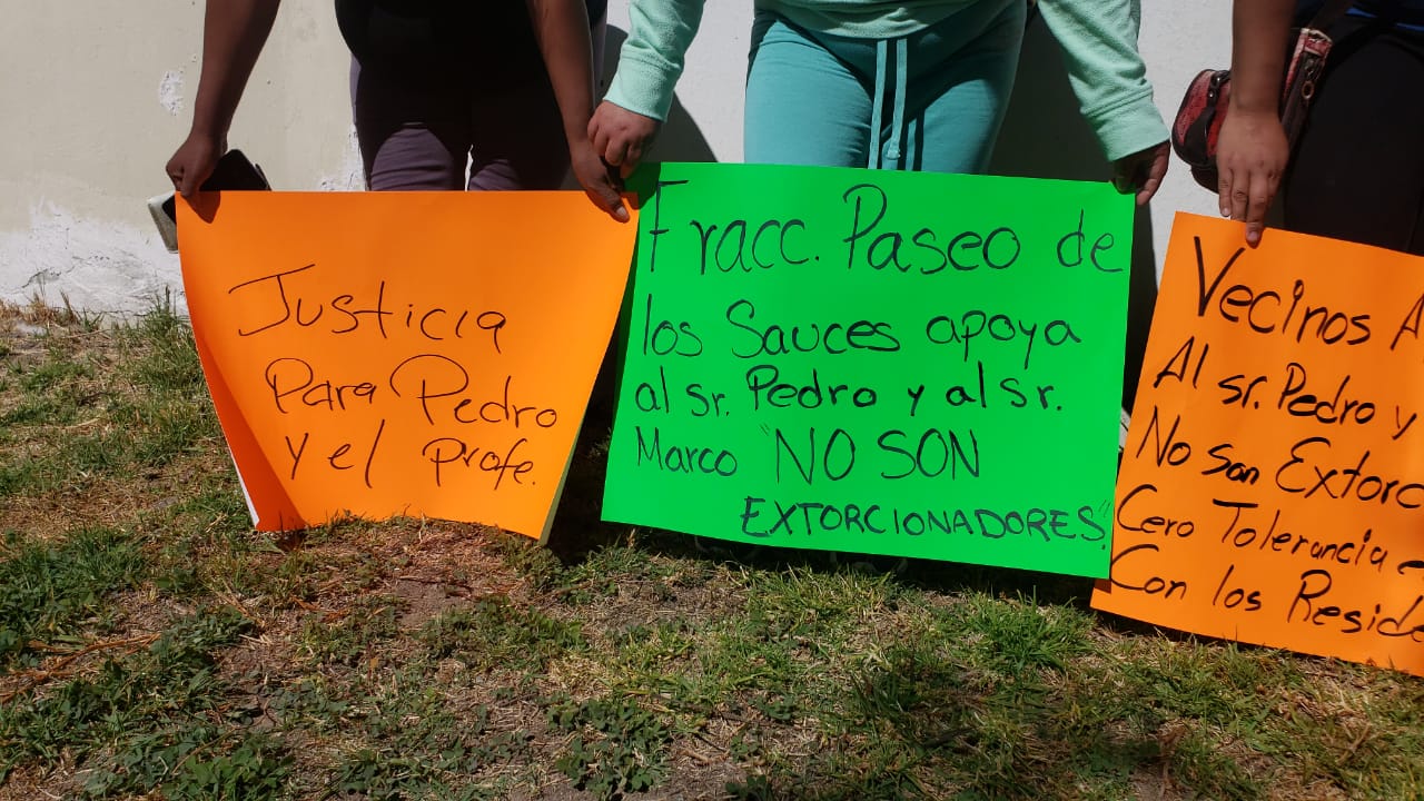 Manifestacion paseod e los suaces injusticia