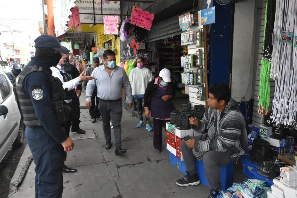 Operativo ambulantes texmelucan centro 1