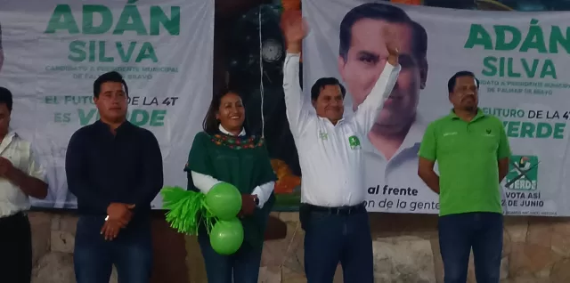 PVEM palmar de bravo candidato ofrece seguridad para periodistas