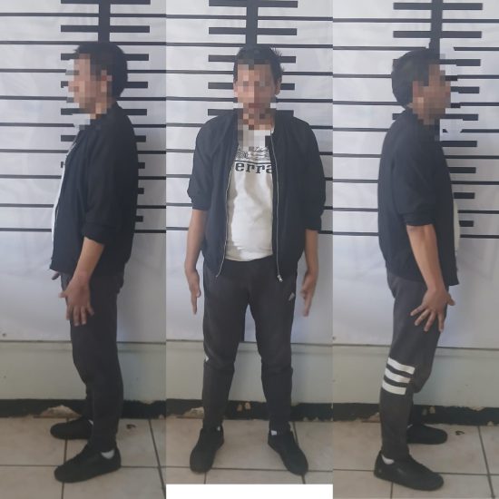 Policia municipal asegura a presunto asaltante en San Martin Texmelucan