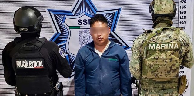 SSP y SEMAR detienen a presunto narcomenudista sergio