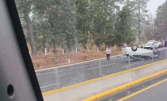 accidente auto voldado autopista mexico puebla tlahuapan gn