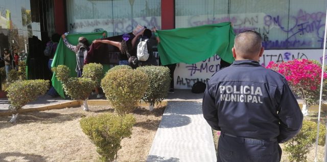 acratas tesito ruda feministas ayuntamiento texmelucan