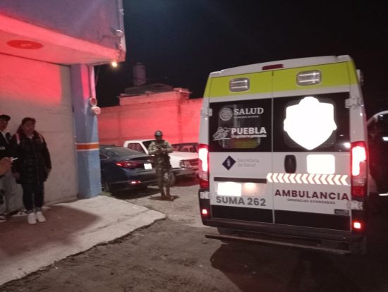 ambulancia noche Tlanalapan Texmelucan