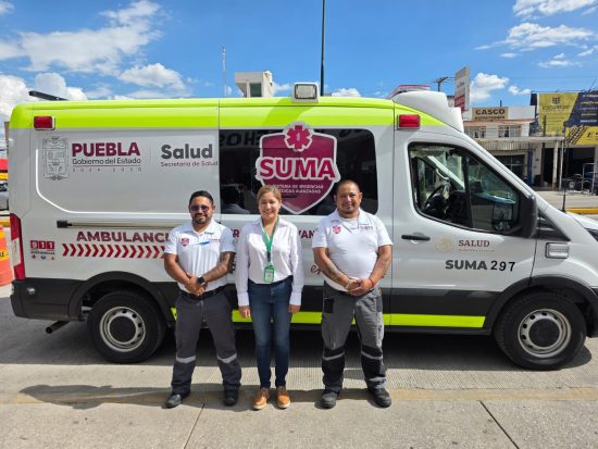 ambulancia suma san martin texmelucan paramedicos