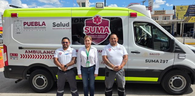 ambulancia suma san martin texmelucan paramedicos