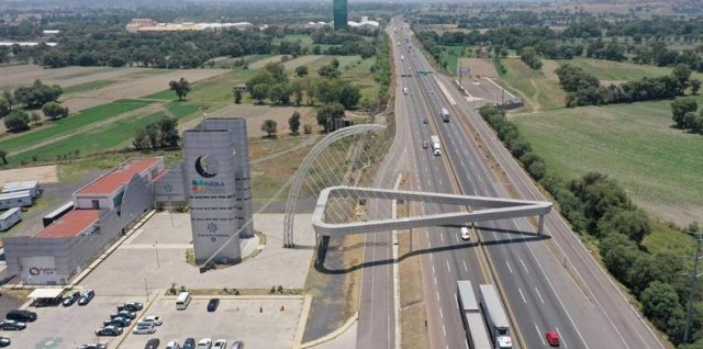 arco seguridad huejotzingo autopista mexico publa