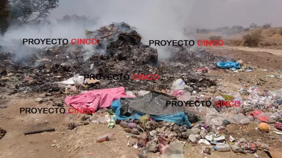 basura quemando