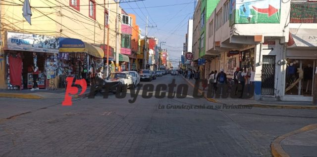 calles de la ciudad de San Martin Texmelucan wm