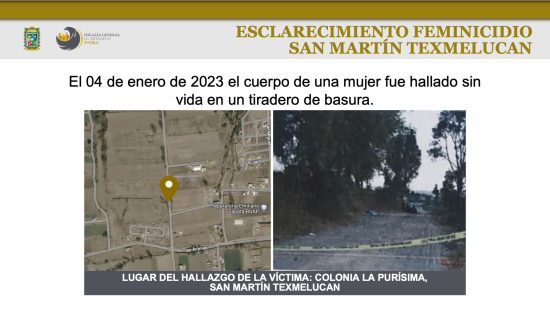 camino relleno sanitario texmelucan feminicidio