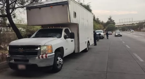 camioneta recuperada policia estatal puebla