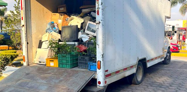 campana reciclaje electronicos san martin texmelucan