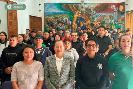 capacitacion policias de texmelucan por la escuela libre de derecho puebla