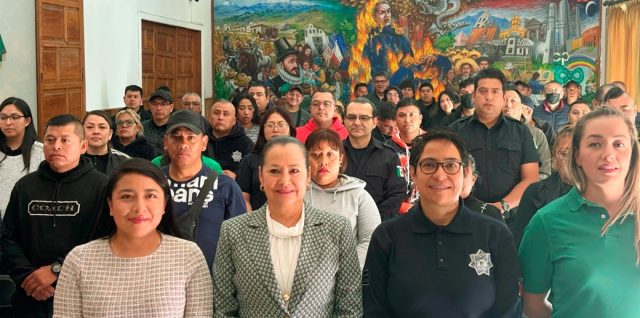 capacitacion policias de texmelucan por la escuela libre de derecho puebla