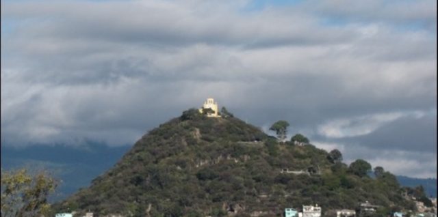 cerro san miguel atlixco puebla
