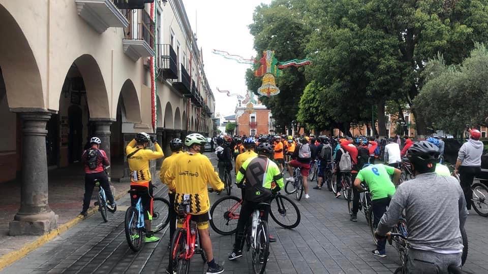 ciclovia ciclistas tlaxcala centro