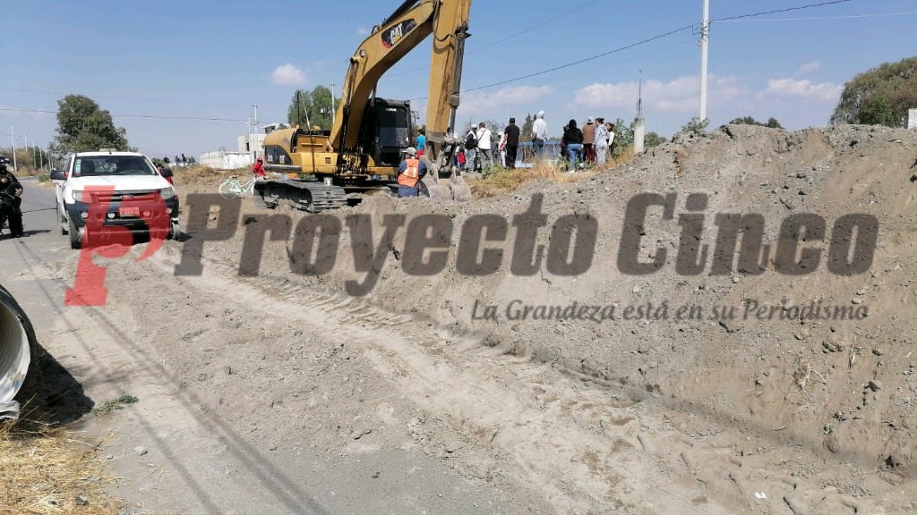 colector construccion pobladores moyotzingo