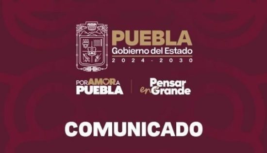 comunicado gobierno estatal puebla