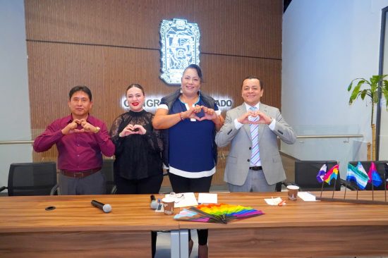 La Diputada Cinthya, Gabriela Chumacero Rodríguez, dio la ceremonia de reconocimiento a la Banda Sinfónica Municipal de San Martín Texmelucan