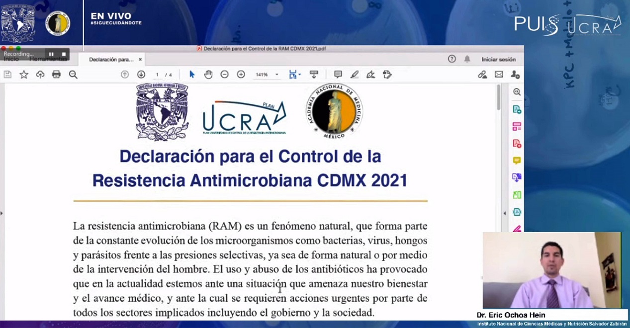 declaracion uso antibioticos mexico mundo
