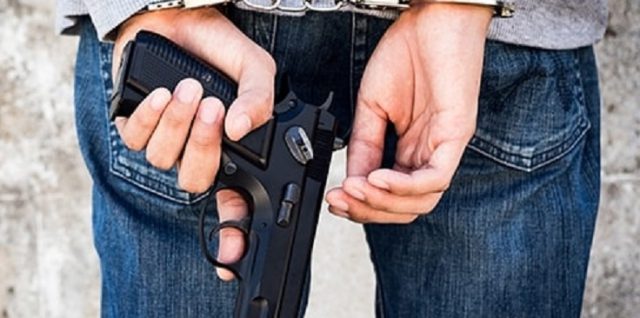 detenido arma de fuego