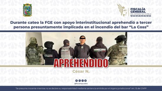 detenido en atoyatenco san martin texmelucan fge la coss