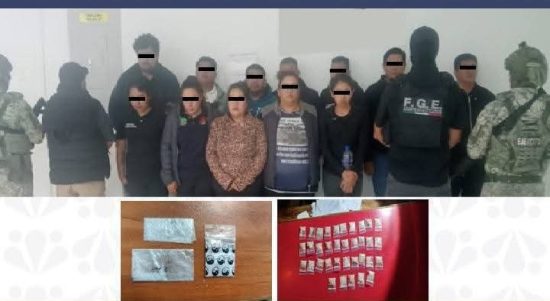 Prisión preventiva oficiosa contra 7 hombres y 5 mujeres, quienes fueron detenidas durante un cateo de la FGE en cuatro bares de San Martín Texmelucan