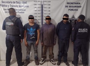 detenidos policia moyotzingo texmelucan
