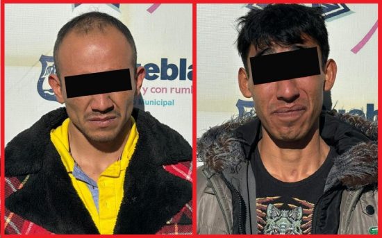 Por robo a OXXO, dos hombres fueron detenidos por la policía municipal de Puebla 1 detenidos robo oxxo puebla