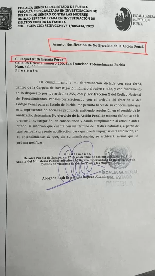 documento sebastian orozco niega acusacion