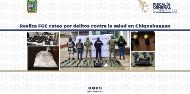 domicilio chignahuapan fge cateo bukanas puebla