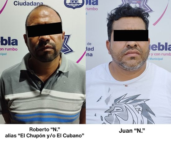 el Chupon lider banda cubanos policia puebla