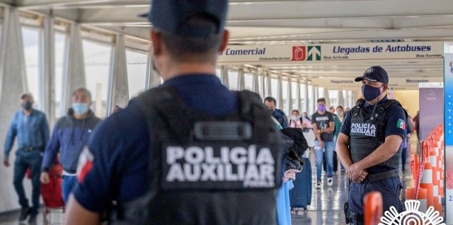 elementos policia auxiliar capu puebla