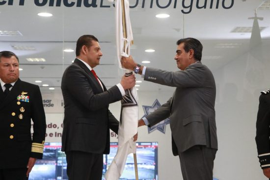 entrega de mando seguridad publica salomon cespedes a alejandro armenta