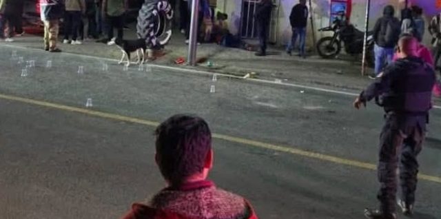 escena coyotzingo huejotizngo polician balas casquillos policia
