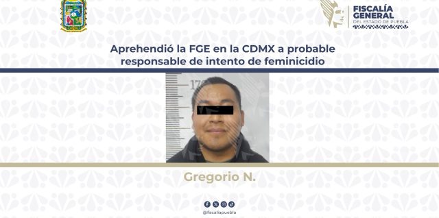 feminicida fge puebla cdmx
