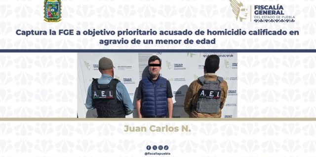 fge agravioa menor de edad detenido atlixco puebla