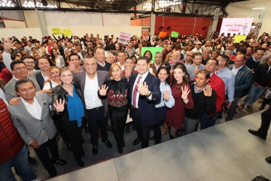En unidad se construye la democracia y se fortalecen las tareas de la Dra. Sheinbaum: Alejandro Armenta 2 froylan armenta texmelucan