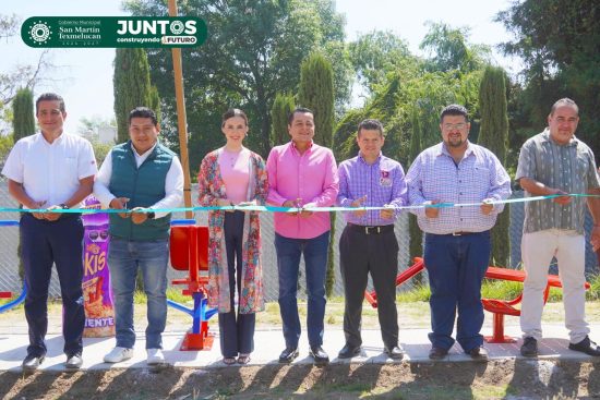 gimnasio al aire libre cri san martin texmelucan juan manuel alonso dif